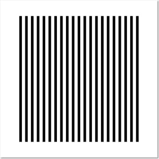 Vertical line. Black and White. Minimalism. Stripes. Lines. Posters and Art